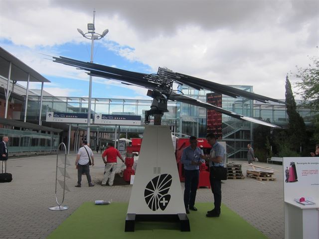 El girasol fotovoltaico de SmartFlower