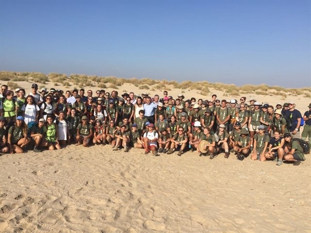 La expedición España Rumbo al Sur visita el Espacio Natural de Doñana