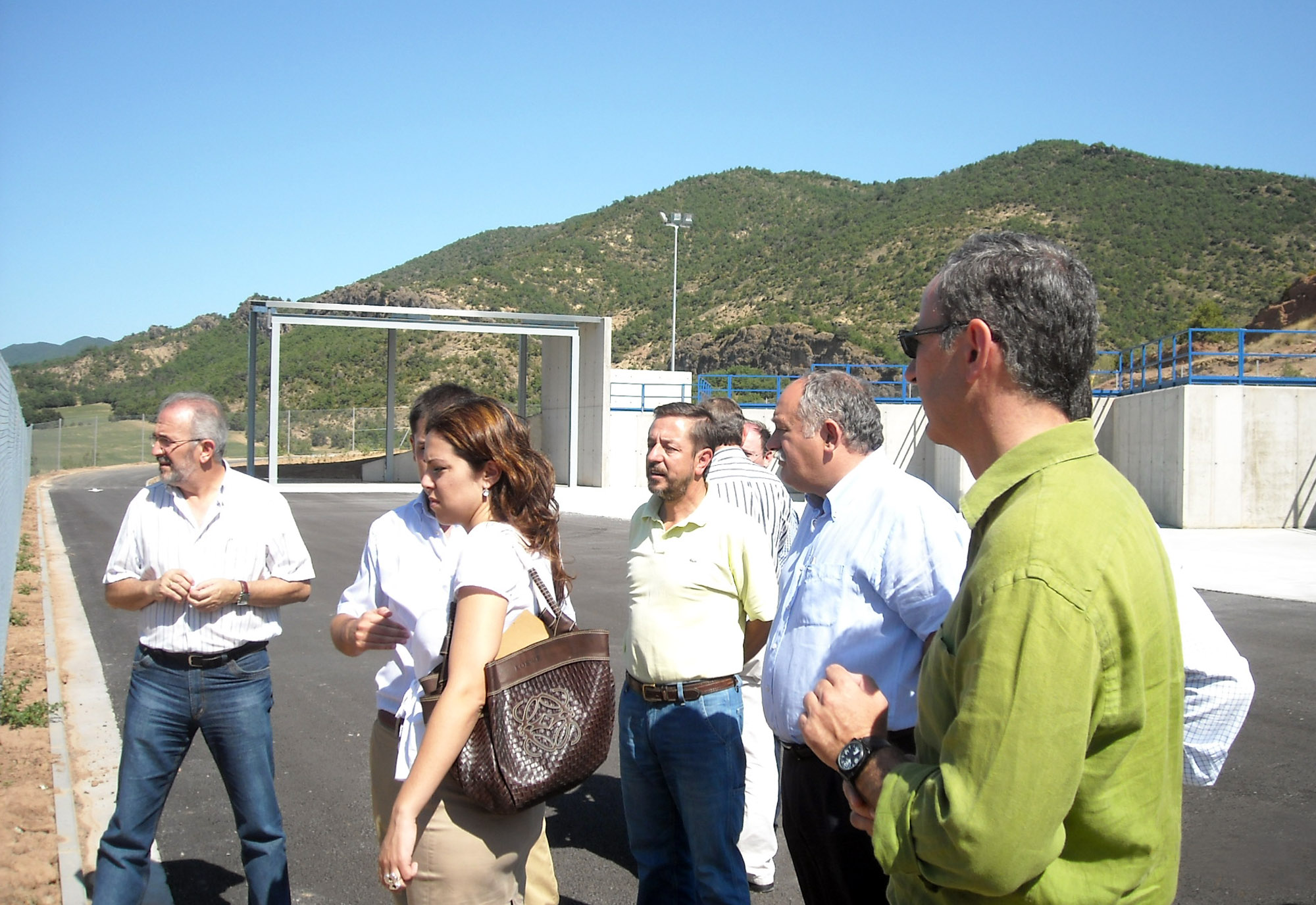 Nuevo vertedero de Bailín en Sabiñánigo