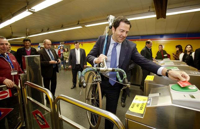Las bicicletas podrán acceder al Metro de Madrid a partir de abril