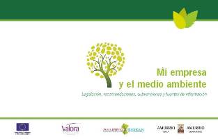 El Ayuntamiento de Amurrio y Amurrio Bidean ponen en marcha el proyecto "Mi empresa y el Medio ambiente" con la publicación de una guía digital