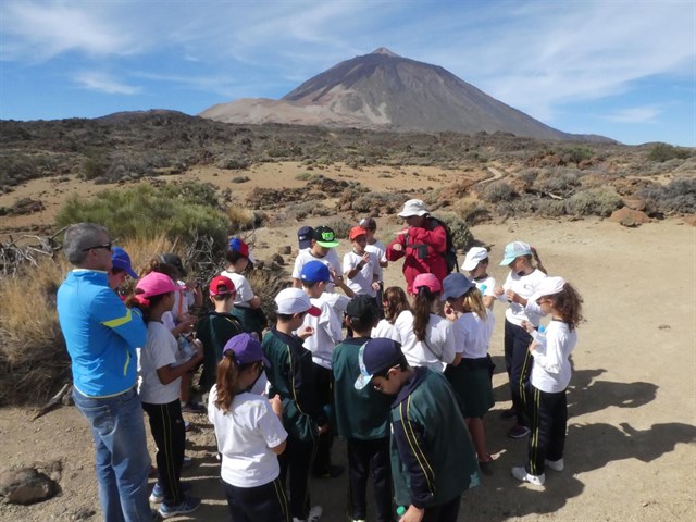 El programa de educación ambiental del Parque Nacional del Teide llegará a más de 5.000 escolares