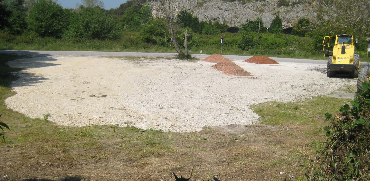 Relleno en la playa de Cuevas del Mar