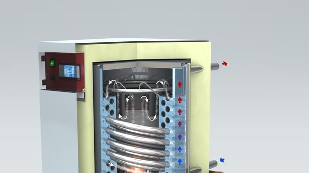 Primera caldera de condensación de biomasa