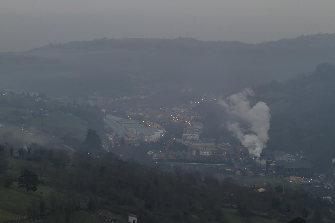 Asturias. En Oviedo sigue disparada la contaminación