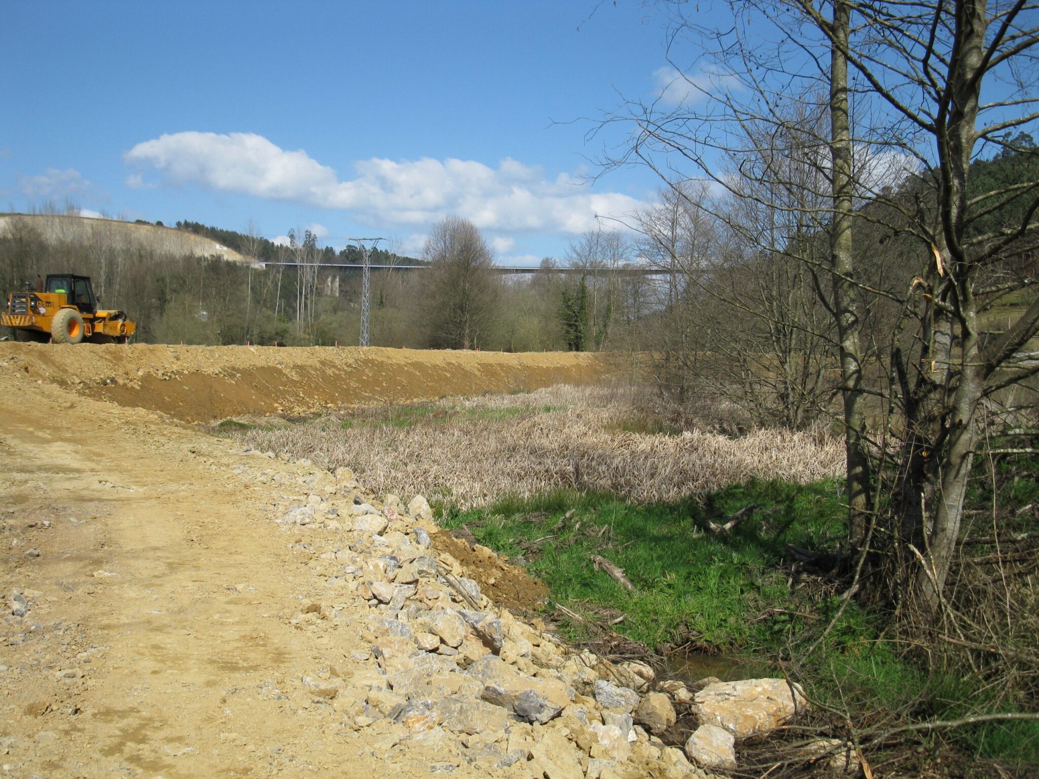 Irregularidades en las obras rio Esqueiro en Cudillero