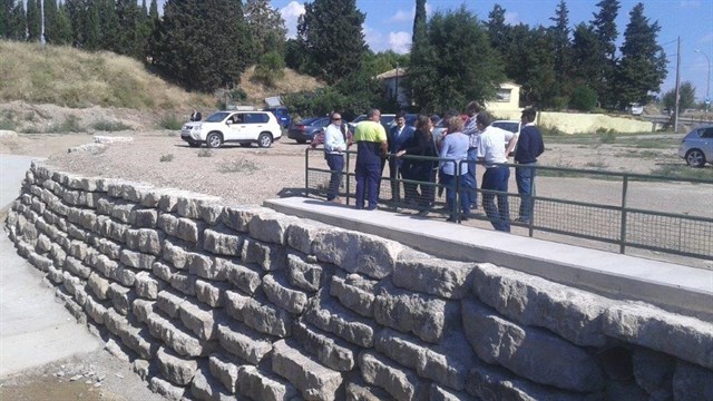 Limpieza del barranco de la Alfóndiga