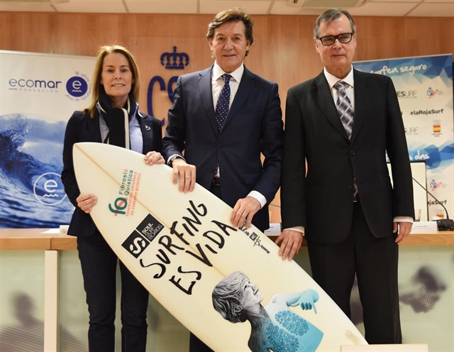 Ecomar y la Federación Española de Surf renuevan el convenio de colaboración