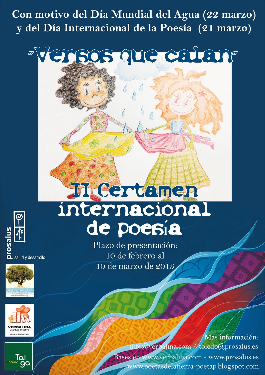 Certamen de poesía para defender el derecho al agua