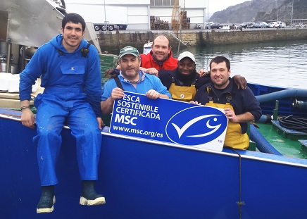 La pesquería de anchoa del Cantábrico recibe el reconocimiento de la certificación de pesca sostenible MSC