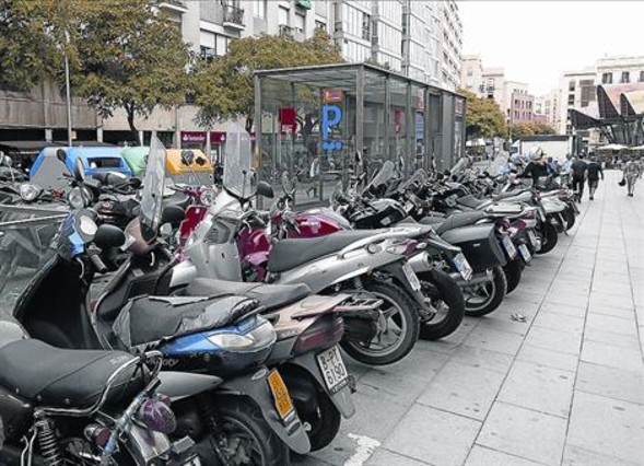 Barcelona es la ciudad con más motos por habitante de Europa