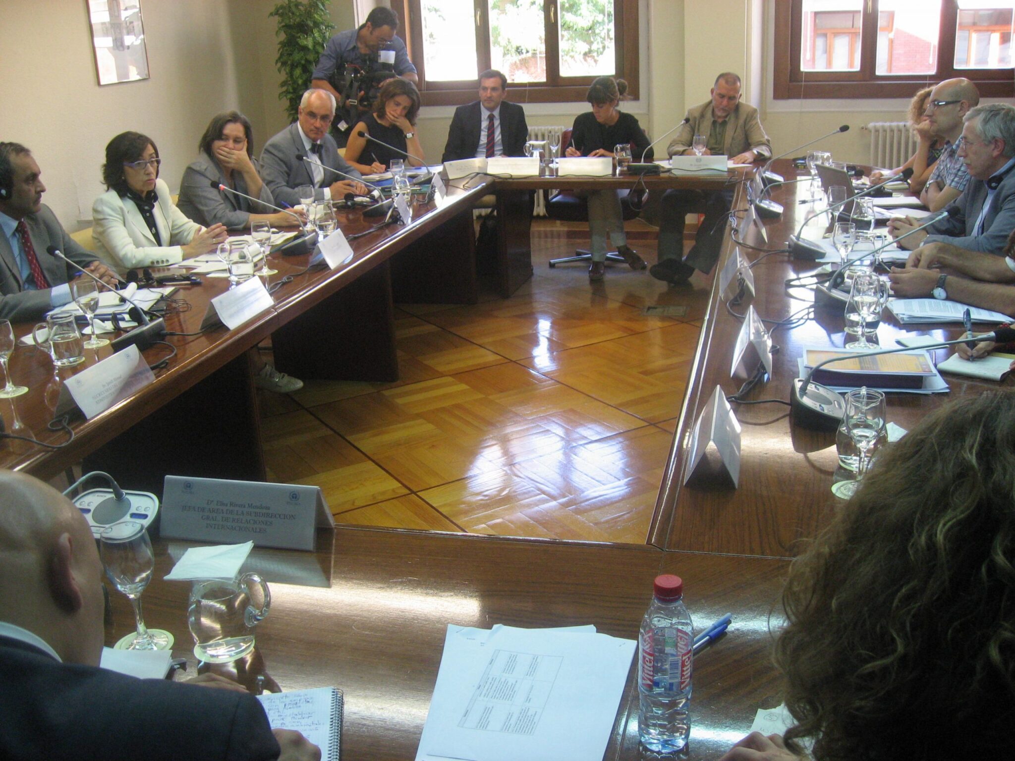 Rosa Aguilar evalúa con organizaciones sindicales nacionales e internacionales las oportunidades para el empleo en el proceso de transición hacia una economía verde