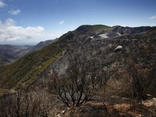 La Gomera sigue ardiendo en el suelo y subsuelo