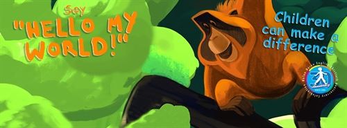 El centro de enseñanza de inglés Helen Doron English promoverá la protección de los orangutanes entre sus alumnos