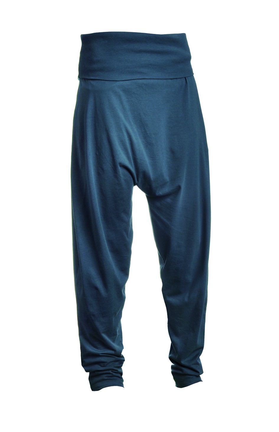 Pantalón algodón orgánico azul sardina modelo Djaouida de Ideo