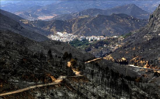 131 municipios españoles cobrarán ayudas para paliar efectos de incendios y catástrofes