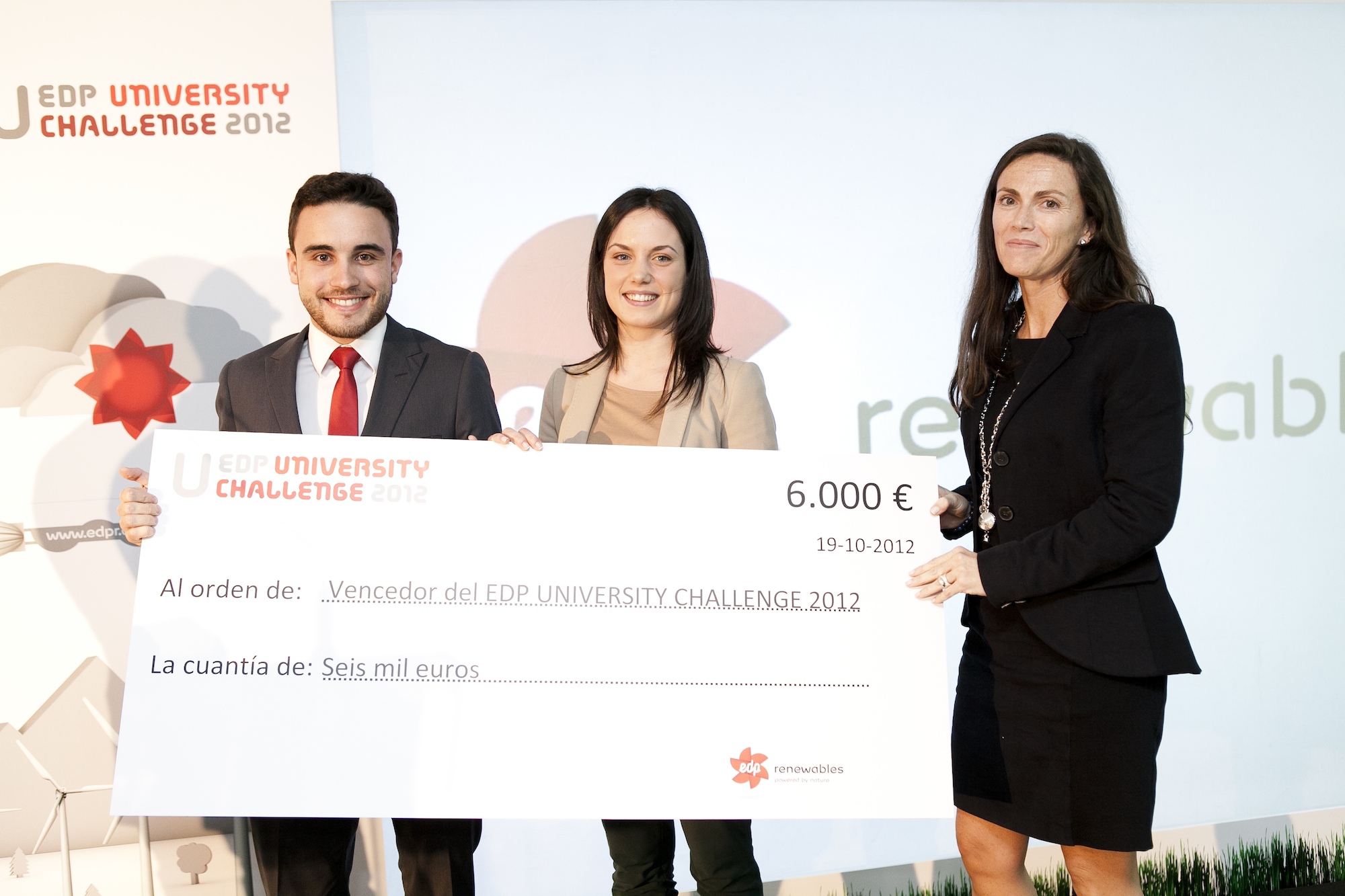EDP Renováveis concede los premios ‘University Challenge’ de energías renovables a los universitarios españoles