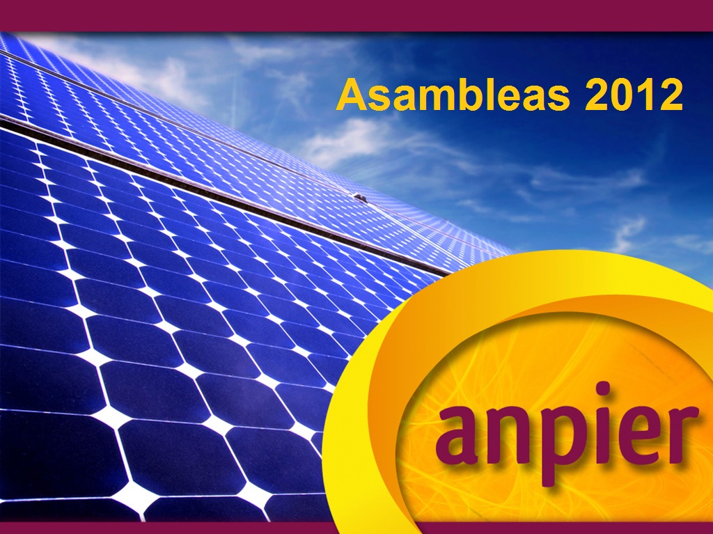 ANPIER en busca de la máxima unidad posible del sector fotovoltaico