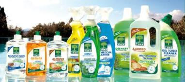 Gama de productos de limpieza Green Tree