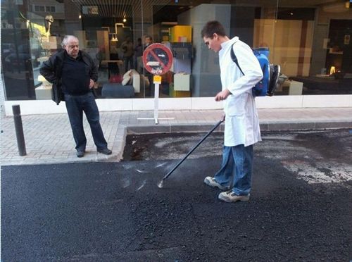 Murcia ‘estrena’ la primera calle con asfalto sostenible