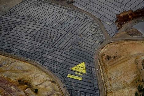 Exigen la constitución de la comisión de seguimiento y control del vertedero de Nerva