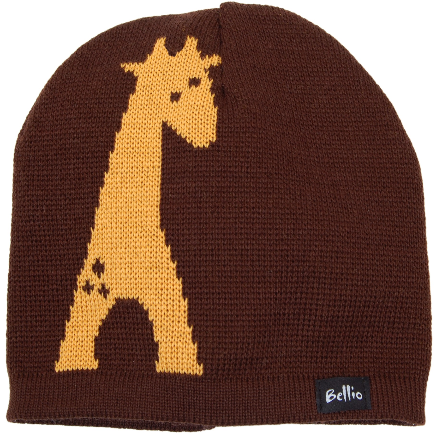 Gorros de lana ecológica GIRAFA de BELLIO