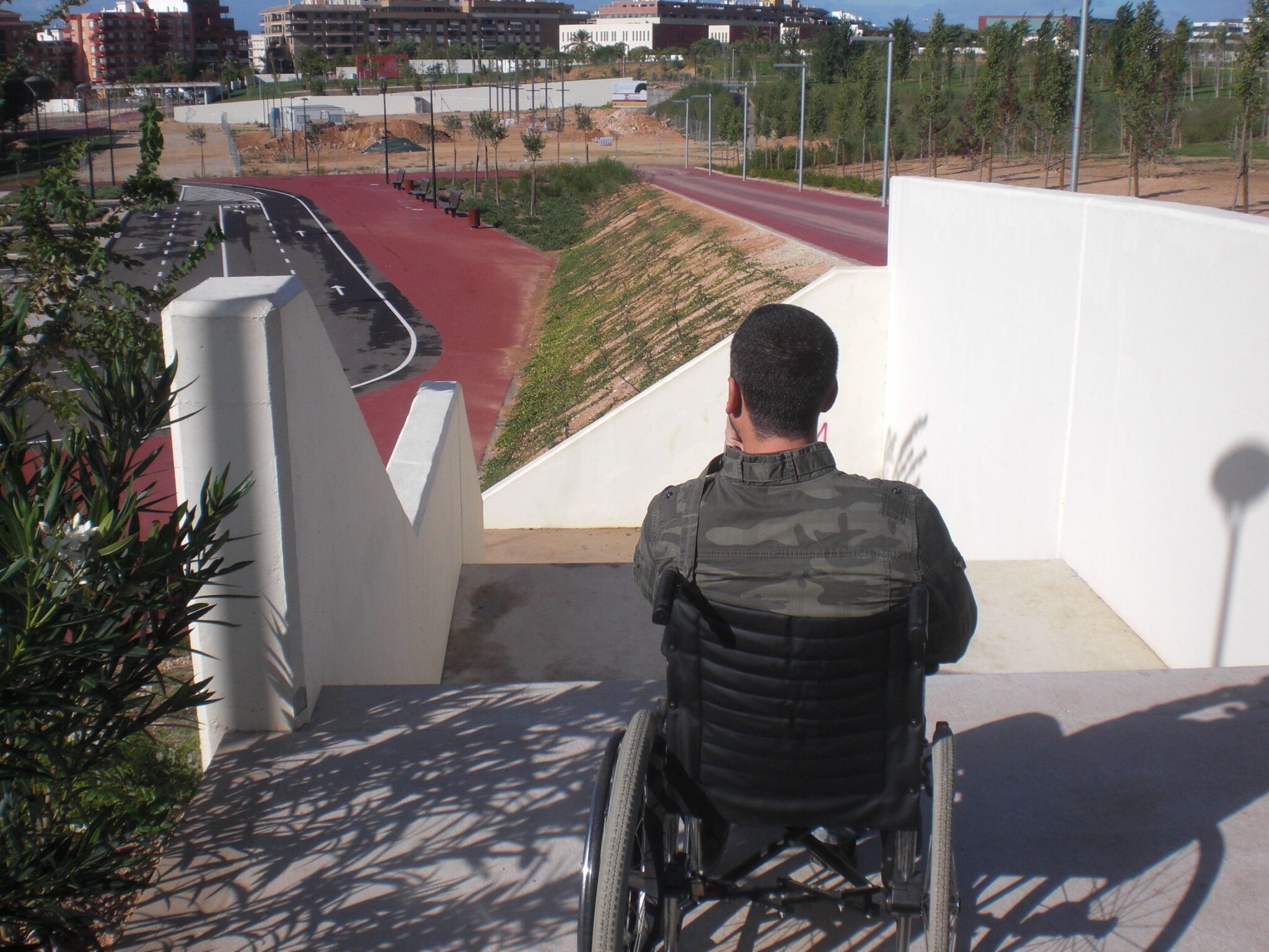 El Parque Central de Paterna está vetado a los discapacitados