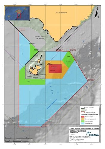 Oceana celebra la decisión de impulsar la ampliación del área marina protegida de Cabrera