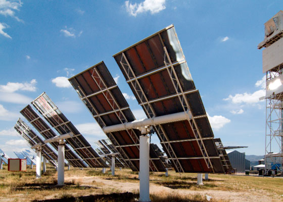 Producción de hidrógeno con agua y energía solar