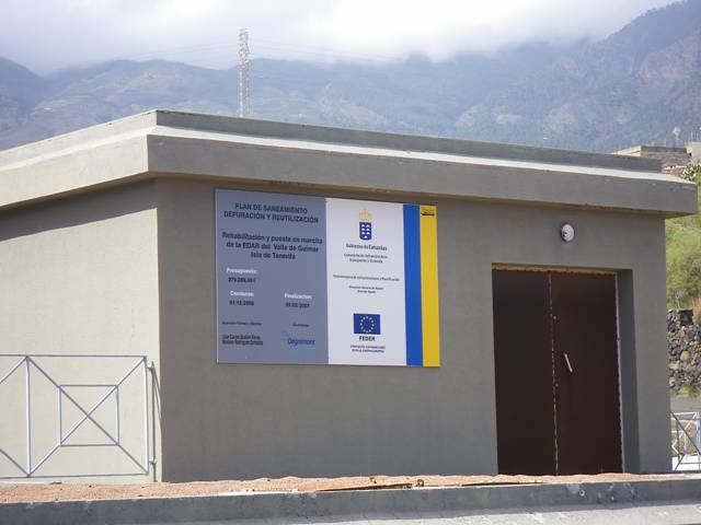 Depuradora del Valle de Güímar y la contaminación marina (Canarias)