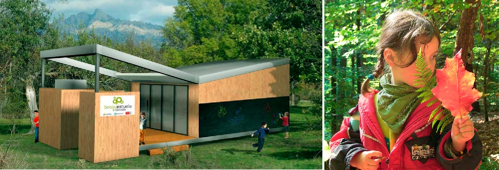 Primera escuela infantil homologada al aire libre