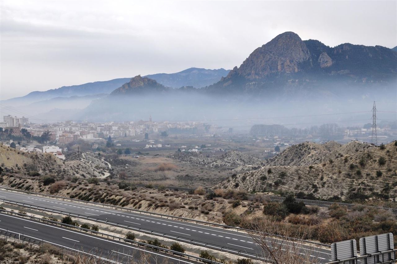 Alarmante contaminación por ozono en Lorca y Caravaca