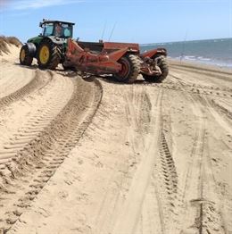 Medio Ambiente adecua seis playas de Huelva para paliar efectos del cambio climático