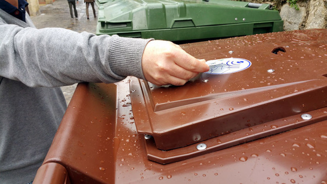 Madrid. Restos de comida