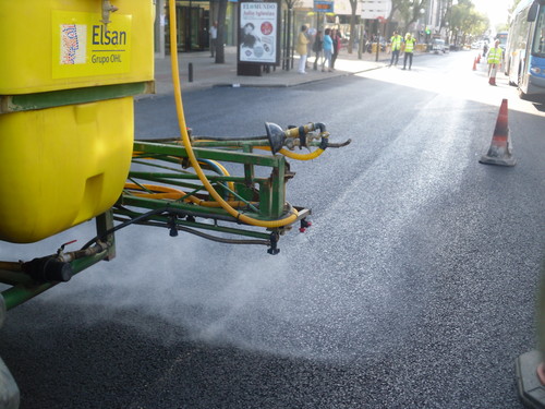 Innovador tratamiento asfáltico que elimina contaminantes