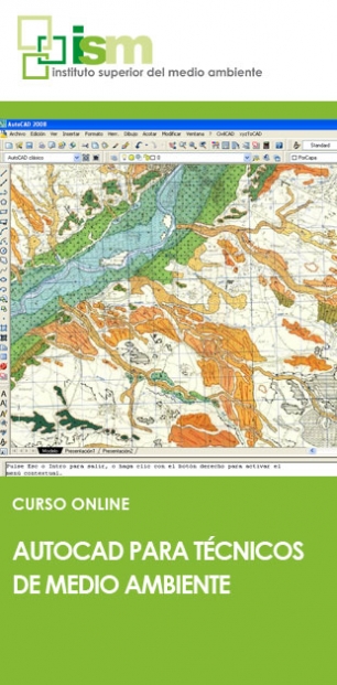 Curso online: Autocad para técnicos de medio ambiente