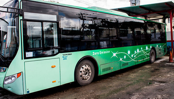 Cuba tiene su primer ómnibus ecológico
