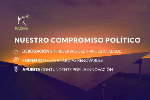 Compromiso político: modelo energético basado en la eficiencia y renovables