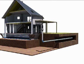 Sistema de intercambiadores de calor bajo tierra