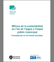 Aprovechar bien el agua en los espacios públicos