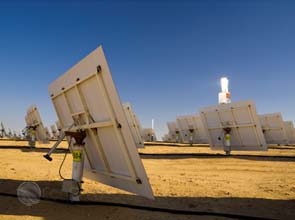 BrightSource’s Ivanpah C.S.P. project starts construction