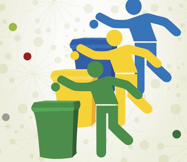 Proyecto islas de reciclaje escolares en Galicia