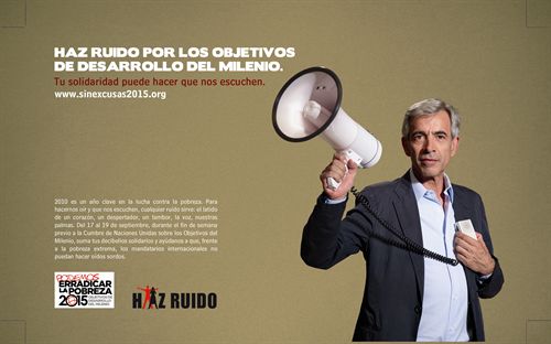 Imanol Arias anima a exigir un reparto más inteligente de la posesión de riquezas