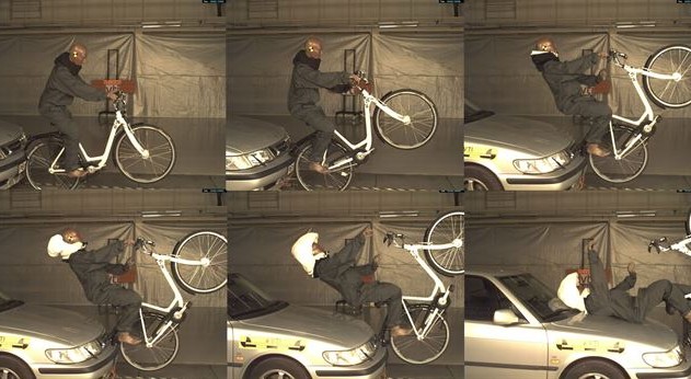 Revolucionario casco invisible con airbag incorporado para ciclistas