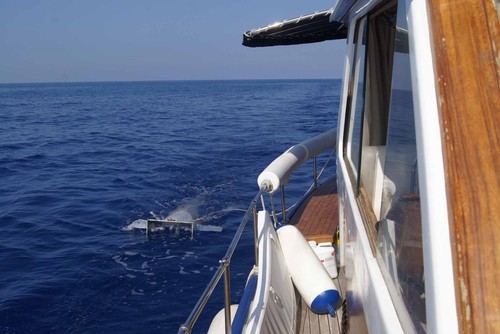 Residuos plásticos en el Mediterráneo
