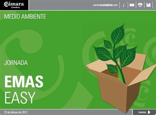La Cámara de Comercio de Cantabria organiza la jornada EMAS easy