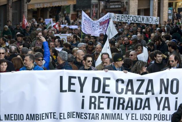 Y quién NO está en contra de ley de caza de Castilla-La Mancha