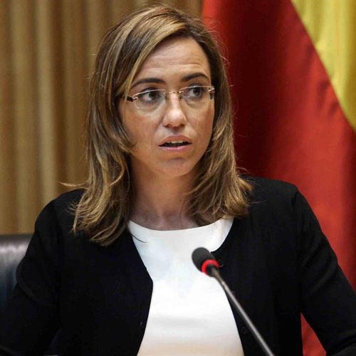 Chacón subraya el compromiso de Defensa en la lucha contra los incendios