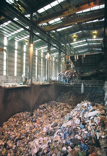 La entrada de residuos en las instalaciones de sogama baja un 4