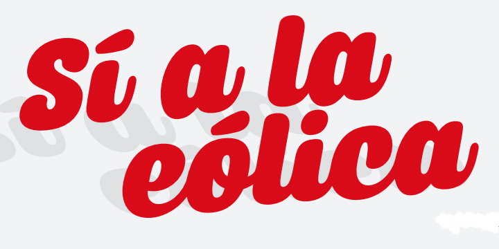 Campaña ‘Sí a la eólica’